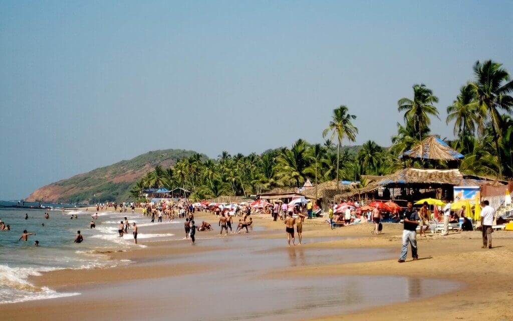 Anjuna Beach Near Baga Beach