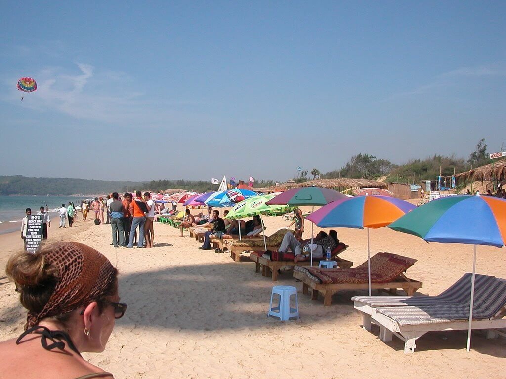Calangute Beach Near Baga Beach Goa