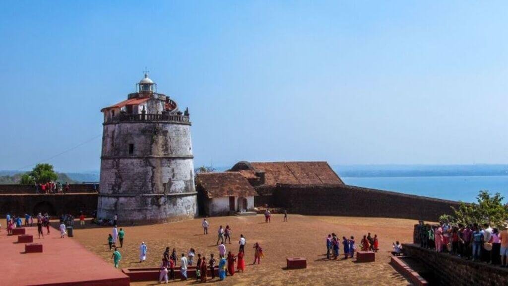 Aguada Fort Near Calangute Beach of Goa